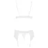 Obsessive 810-SEG-2 - Lace Lingerie Set (White)