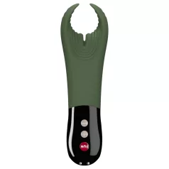 Fun Factory Manta - glans vibrator (green-black)