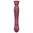 ZALO Queen - Airwave G-spot & Clitoral Vibrator (Red)