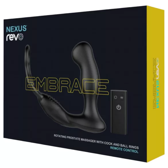 Nexus Revo - Rotating Ring Prostate Massager (Black)