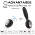 Aixiasia Dylon Remote - Black Rechargeable Wireless Anal Vibrator