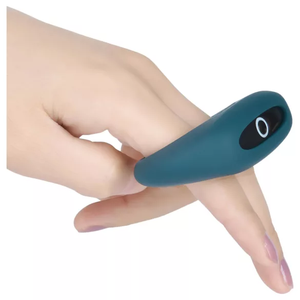 Magic Motion Dante II - App-controlled vibrating penis ring for men (blue)