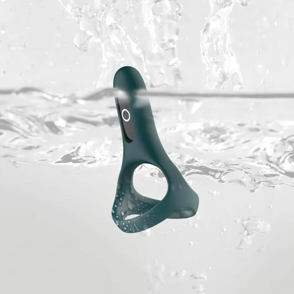 Magic Motion Rise - App-controlled vibrating penis ring for men (green)