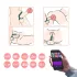 Magic Motion Rise - App-controlled vibrating penis ring for men (green)