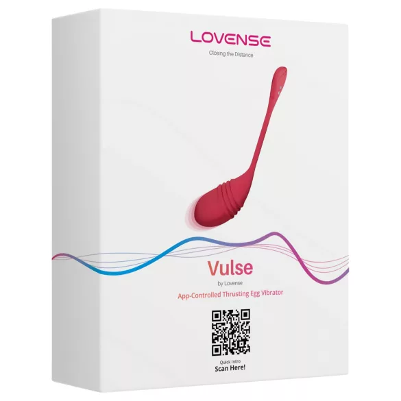 LOVENSE Vulse - smart thrusting love egg (red)