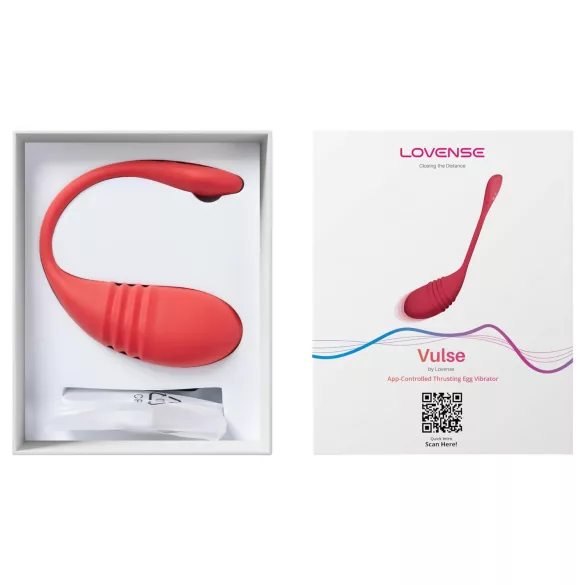 LOVENSE Vulse - smart thrusting love egg (red)