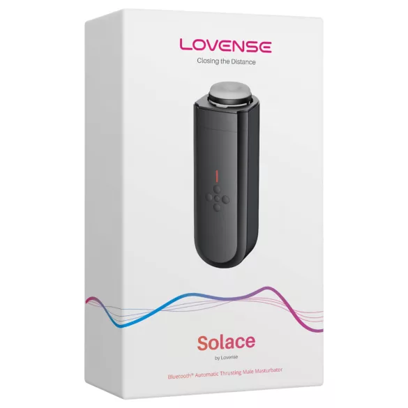 LOVENSE Solace - Smart Black Thrusting Masturbator
