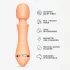 Vush Majesty 2 - rechargeable, waterproof massage vibrator (orange)
