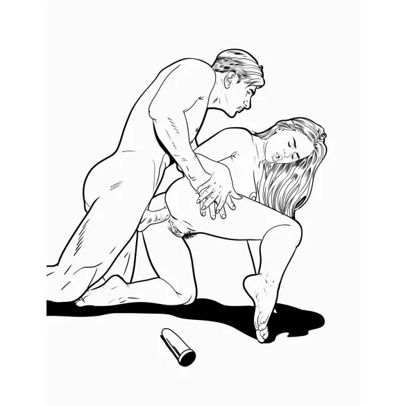 WoodRocket - Anal Adventure: Adult Coloring Book
