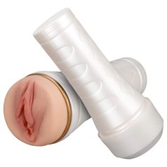  Tracy's Dog 3D Stroker - Realistic Pocket Pleasure (White-Natural)