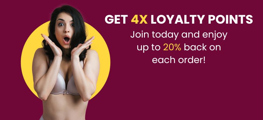 Earn 4x Loyalty Points at Lovesexshop.ie sex shop